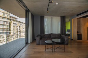 Kamar Double Deluks, balkon | Area keluarga