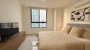 1 bedroom, iron/ironing board, free WiFi, bed sheets