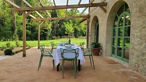Terrace/patio - La Torre sulla via Francigena (Gambassi Terme)