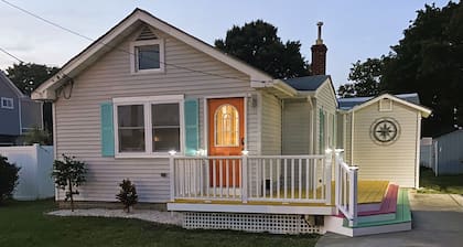 4-bedroom house in charming Lower Township with WiFi, AC