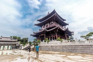 Uitzicht vanuit accommodatie