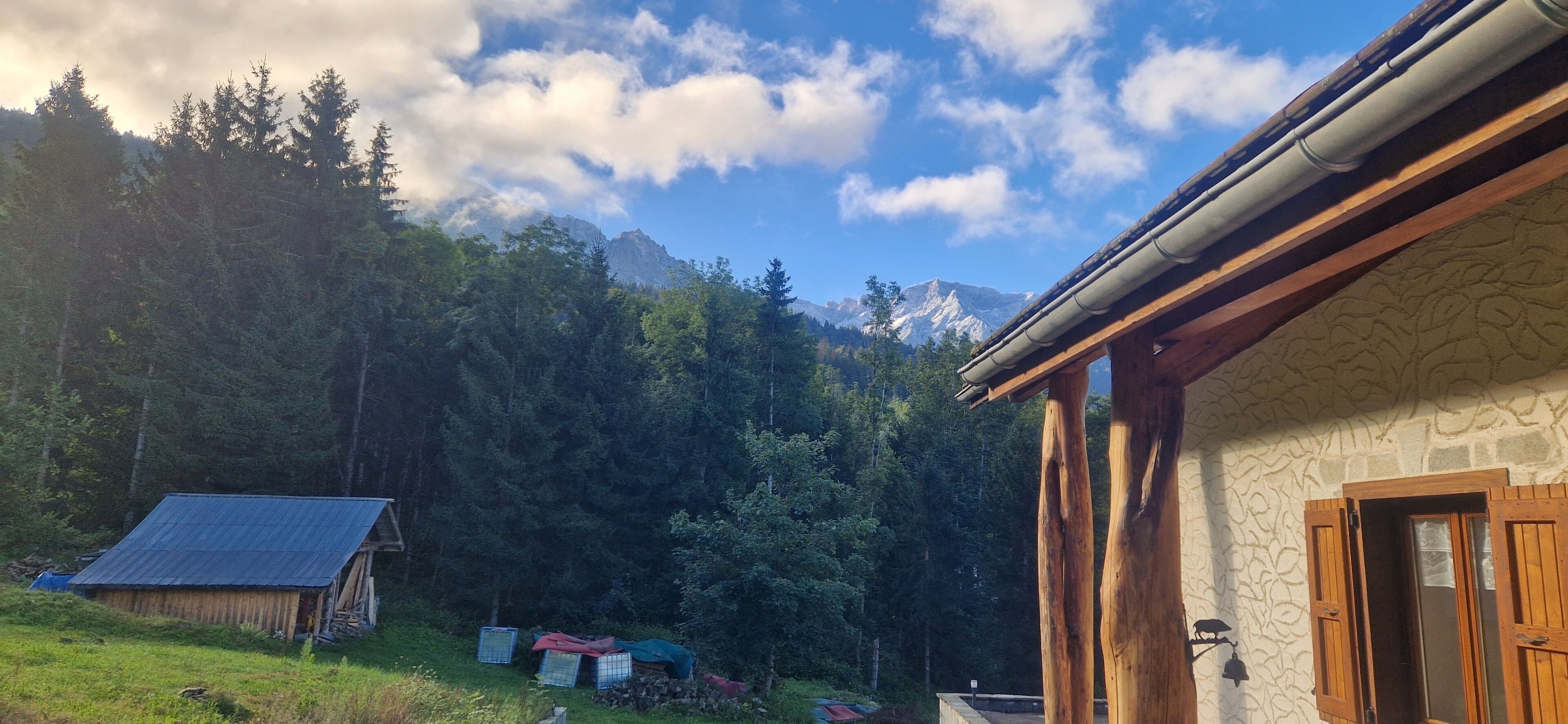 Enceinte de l’hébergement