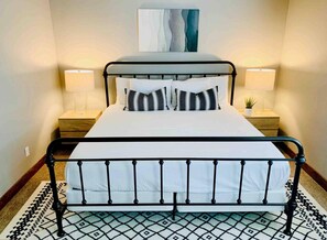 4 habitaciones, cuna de viaje, wifi gratis y ropa de cama 