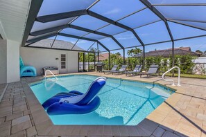 Beheizter Pool