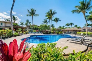 Pool - Townhouse with pool, lanai & hot tub (Waikoloa Village)