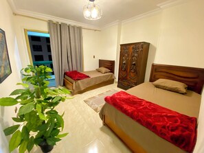 2 bedrooms, WiFi - الاسكندريه شارع الكازينو سان ستيفانو عمارة الاوقاف (Alexandria Governorate)