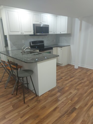 2 Bedroom Basement Apartment For Rent. 