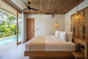 3 bedrooms, iron/ironing board, WiFi, bed sheets - New Hood Villas Bingin 3BDR Luxury Villa (Bali)