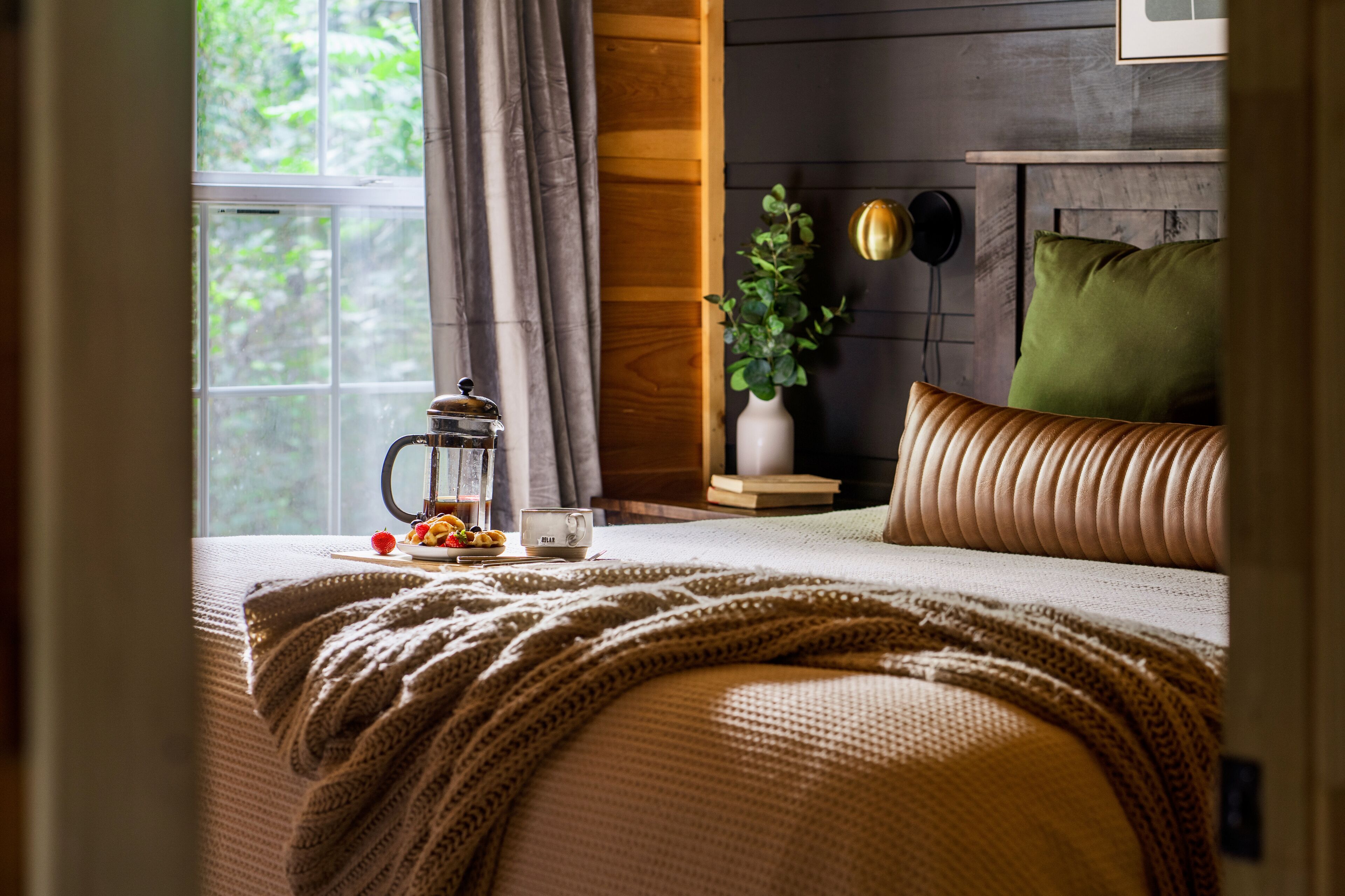 Family Cabin | 3 bedrooms, desk, laptop workspace, blackout curtains