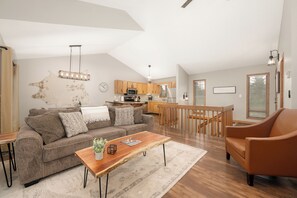 TV connectée, cheminée