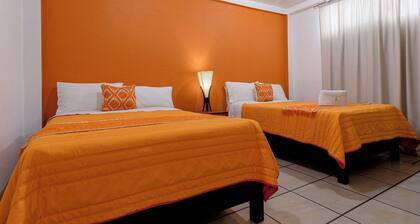 5 minutes from the pyramids! ideal for families and close to the zocalo.