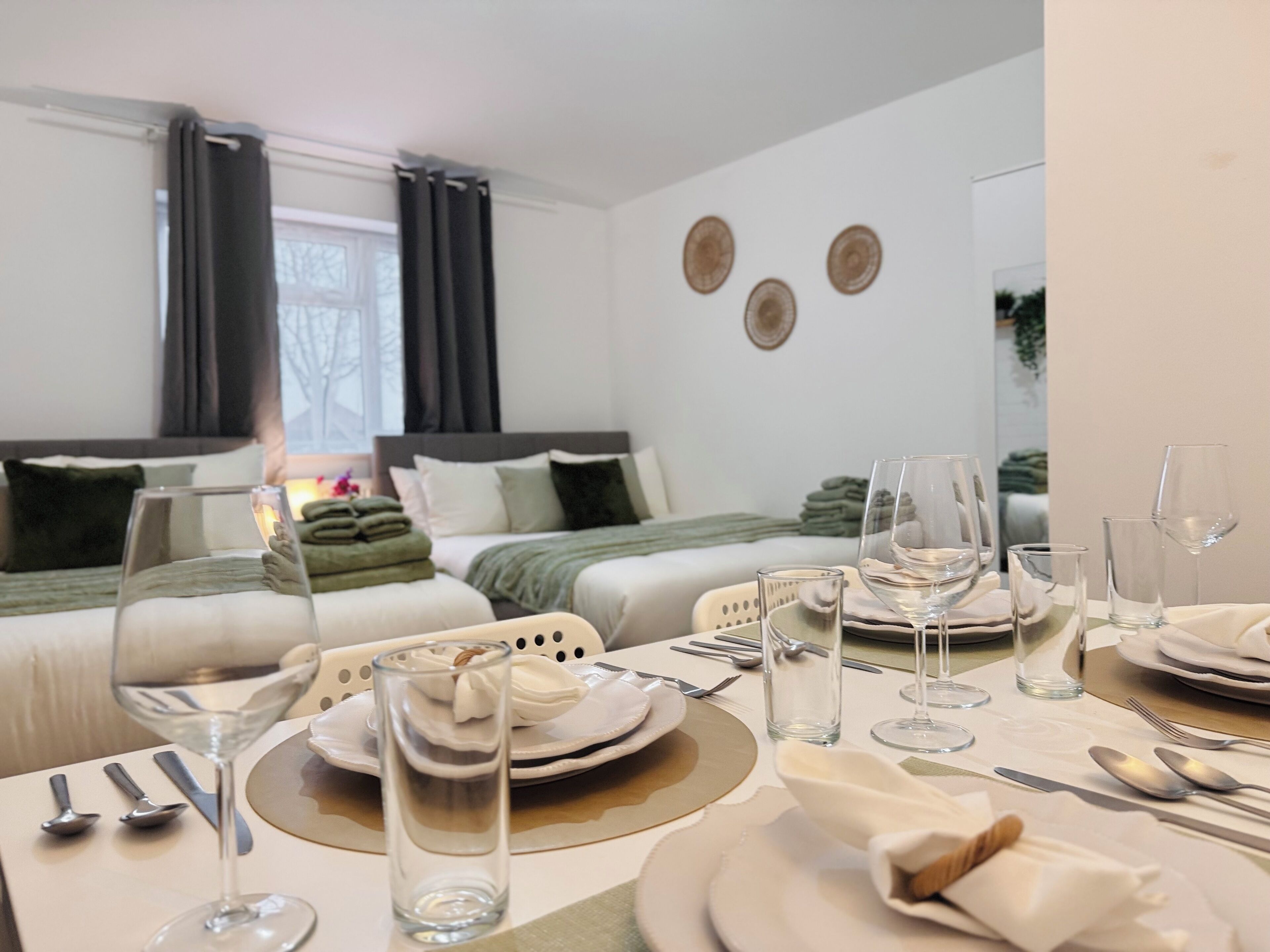 1 soverom, strykejern/-brett og wi-fi