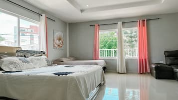 1 habitación, wifi y ropa de cama