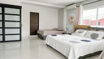 1 habitación, wifi y ropa de cama