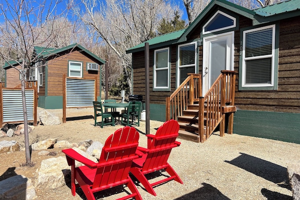 Deluxe Cabin, Mountain View | Terrace/patio