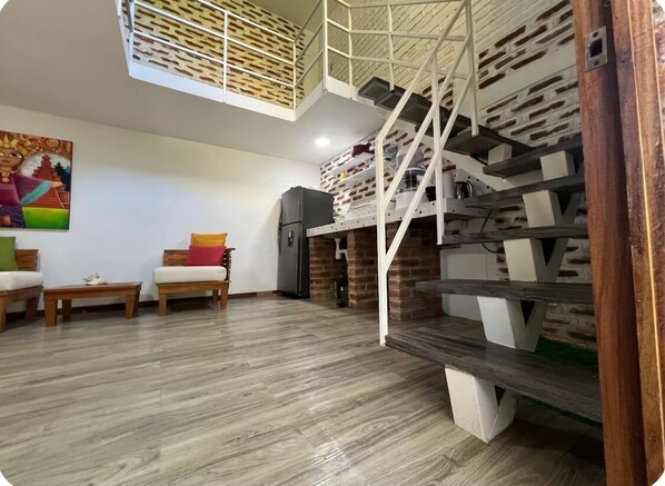 Interior - El Tunco Surf City Shelter (Tamanique)