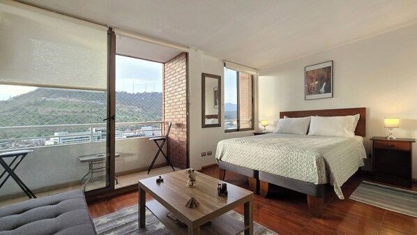 1 habitación, tabla de planchar con plancha, wifi y ropa de cama 