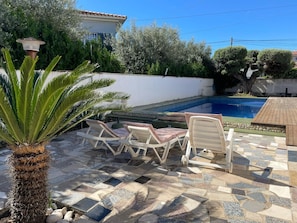 Pool - Villa Juanma - Villa con piscina privada en Vinaròs - Ref 851 (Vinaròs)