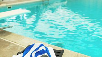 Indoor pool, a heated pool