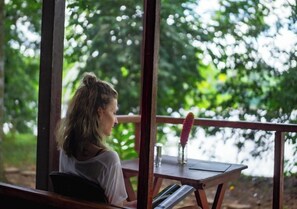 Basic Bungalow, River View | 1 bedroom, laptop workspace - Majachos House (Puerto Maldonado)