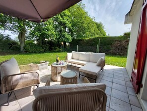 Terrace/patio - Mer et campagne by Interhome (Le Tour-du-Parc)
