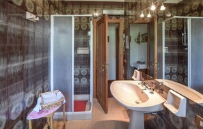 Shower, hair dryer