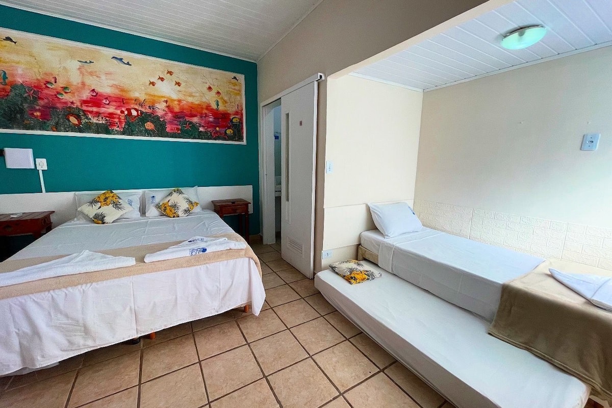 Standard Quadruple Room | 1 bedroom, free WiFi, bed sheets