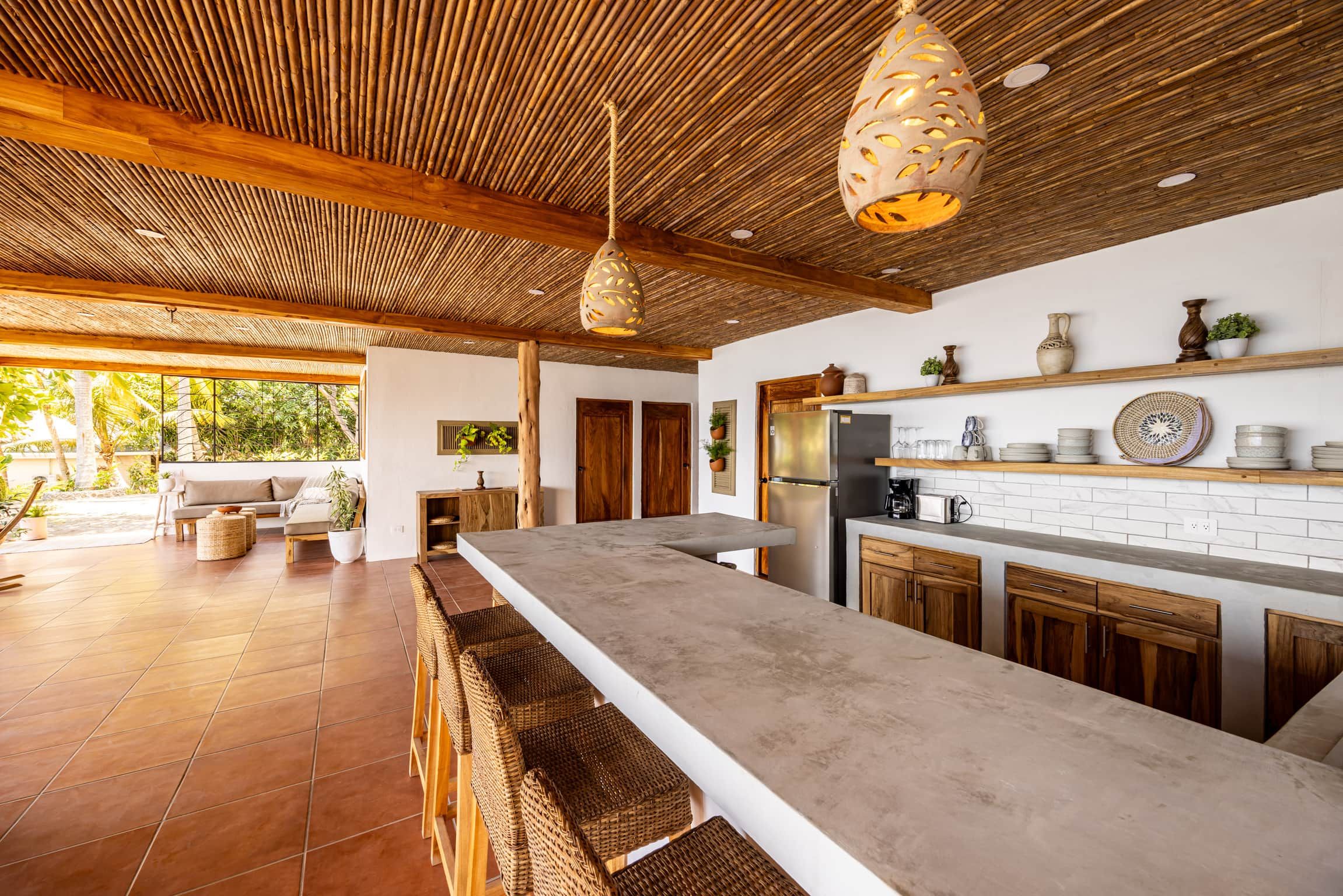 Casa del alma kitchen & seating
