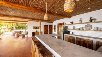 Casa del alma kitchen & seating