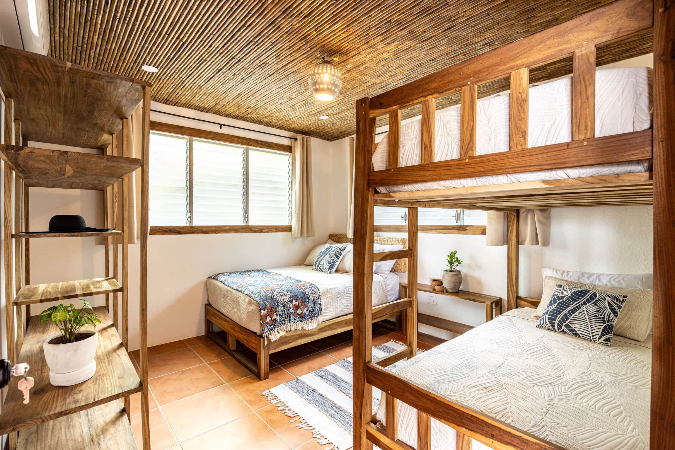 Casa del Alma Nicaragua bunk bed room 