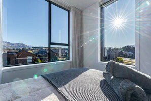 4 bedrooms, iron/ironing board, travel cot, WiFi