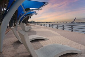 Overnattingsstedets uteområder