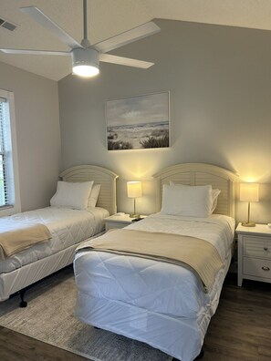 2 bedrooms, iron/ironing board, travel crib, free WiFi