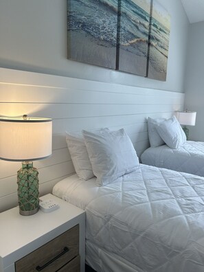 2 bedrooms, iron/ironing board, travel crib, WiFi