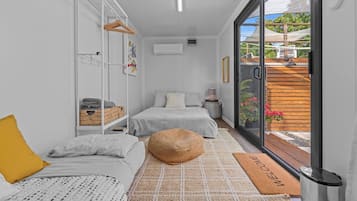 1 habitación y ropa de cama