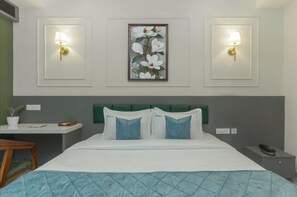 Standard Double Room, City View | Desk, laptop workspace, free WiFi