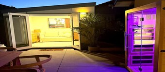 Wellness Escape: 1-Bed Home + Studio & Sauna