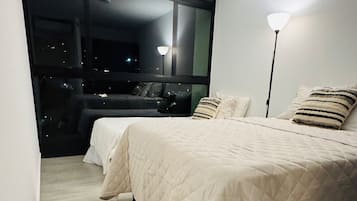 2 chambres, fer et planche à repasser, Wi-Fi, literie fournie