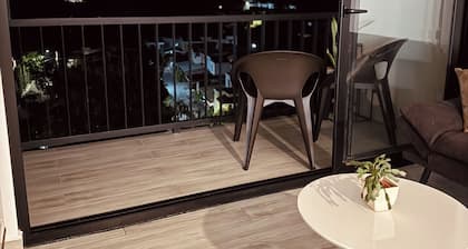 Modern Condo - Beautiful City & Volcano Views - 5 min to WTC & Top Places