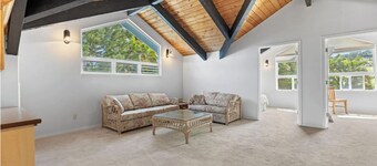 Oceanfront 5-bedroom house in Ookala
