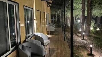 Studio Suite, Lake View | Iron/ironing board, free WiFi