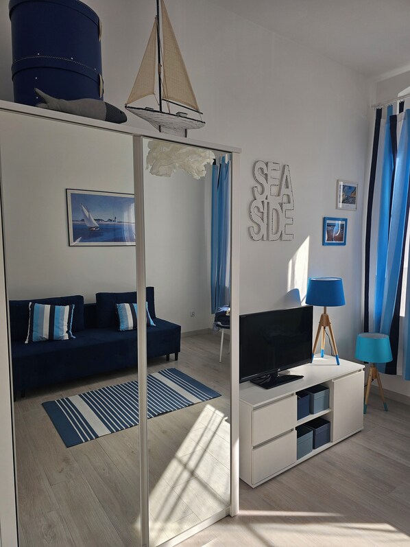 Living area - Magical places: Maritime vacation apartment (Mragowo)