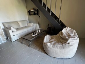 Televisión, chimenea, reproductor de DVD y tenis de mesa 