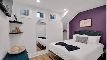 2 多间卧室、熨斗/熨衣板、免费 WiFi、床单