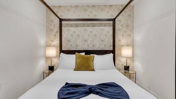 1 slaapkamer, een strijkplank/strijkijzer, gratis wifi, beddengoed