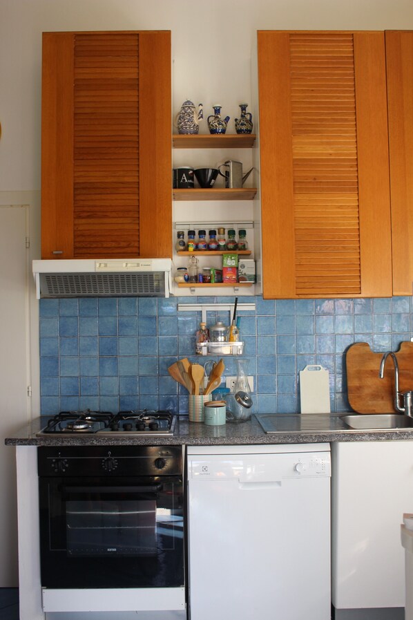 Oven, stovetop, dishwasher