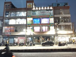 Majoituspaikan julkisivu