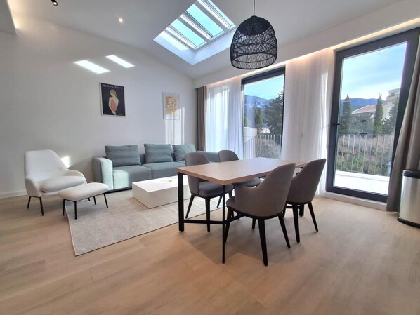 Luxury Apartment, Balcony, City View | View from room