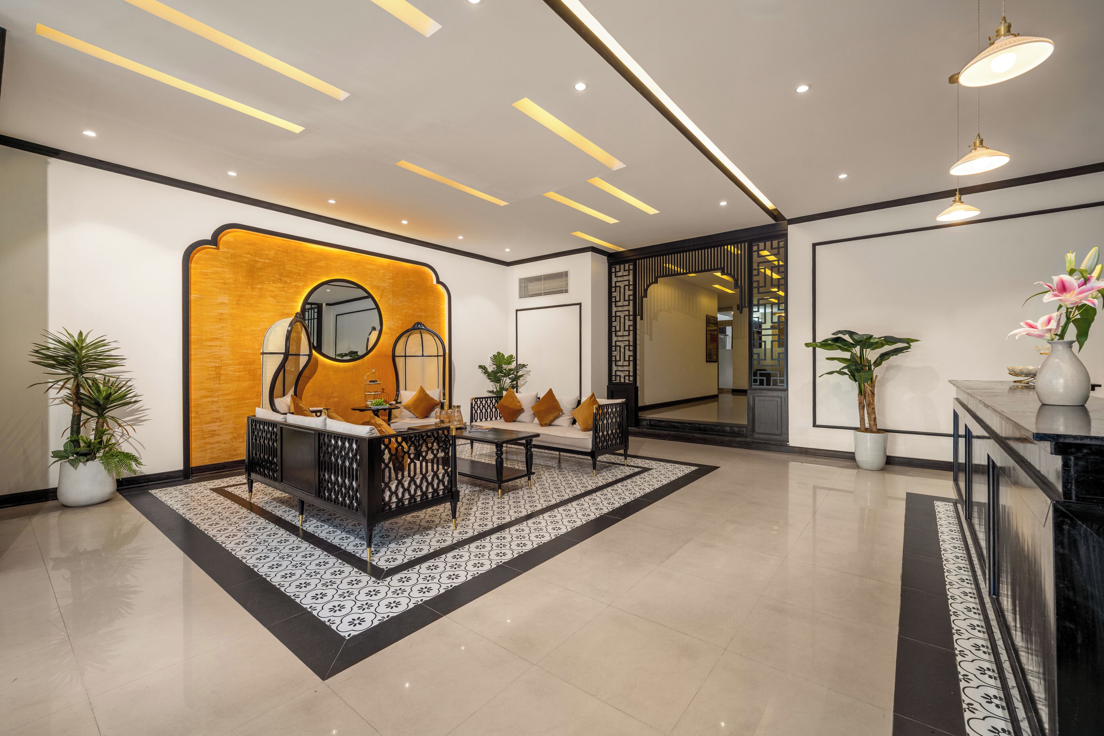 منطقة الاستقبال