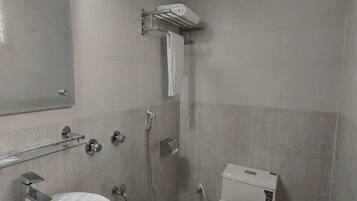 Free toiletries, hair dryer, towels, soap